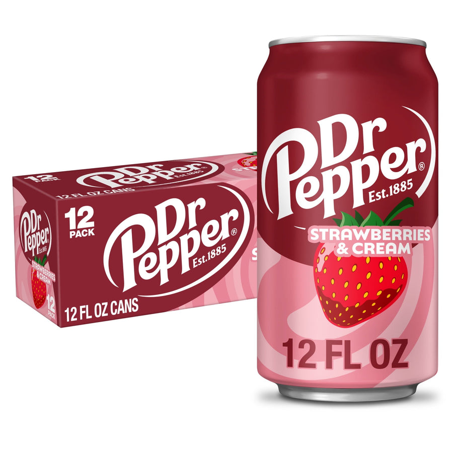 Dr Pepper Strawberries & Cream Soda P0